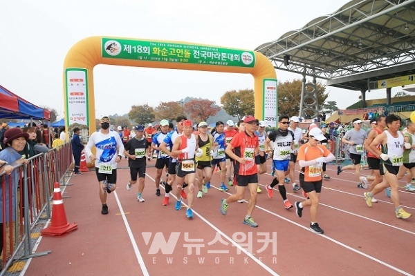 화순고인돌 전국마라톤대회 (공설운동장)