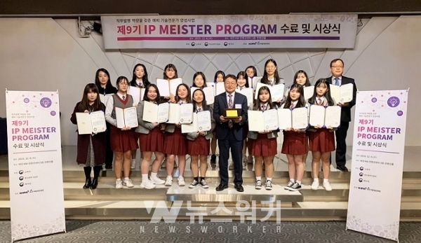 전남여상, IP Meister Program 수상