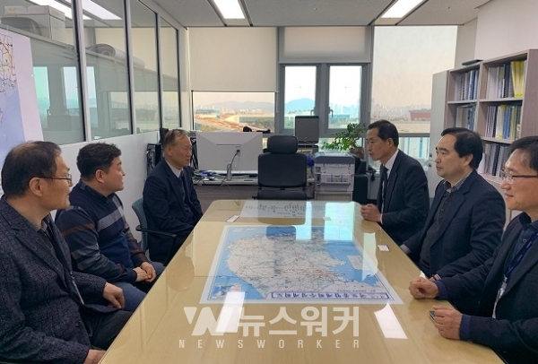 김명원 광양부시장, 2021년 국비확보 첫걸음(국토교통부)