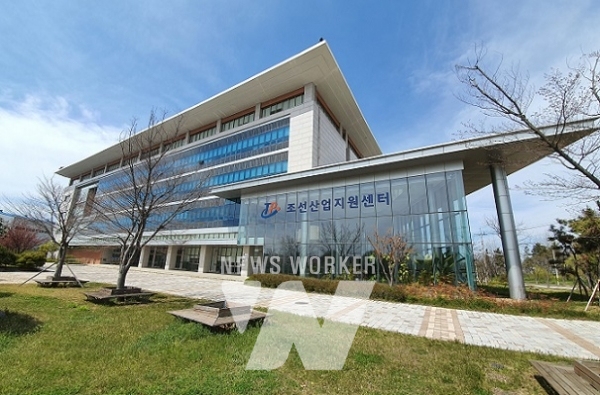 전남테크노파크 조선산업지원센터 전경(영암)