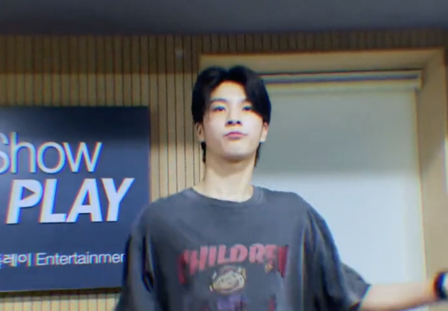 정동원의 안무 연습 영상 중에서 <사진=정동원 틱톡>