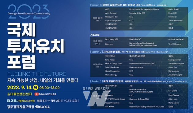 국제투자유치포럼(포스터)