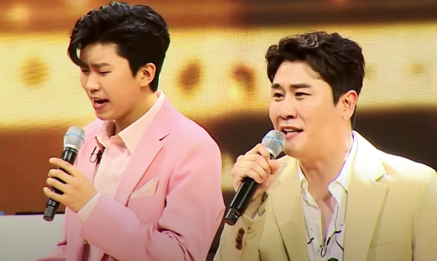 '내 사람'을 부르는 임영웅과 영탁 <사진=미스 앤 미스터 트롯>