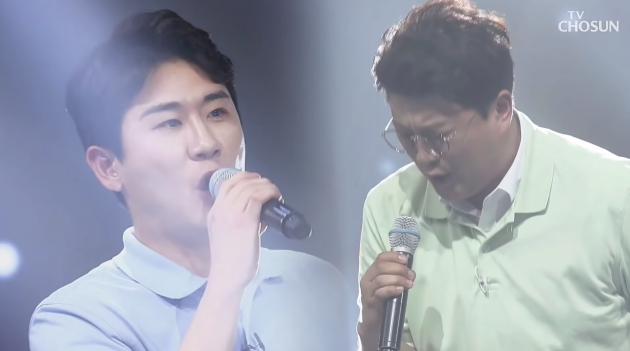 김호중과 영탁의 '거위의 꿈' 영상 중에서 <사진=영탁의 불쑥TV>