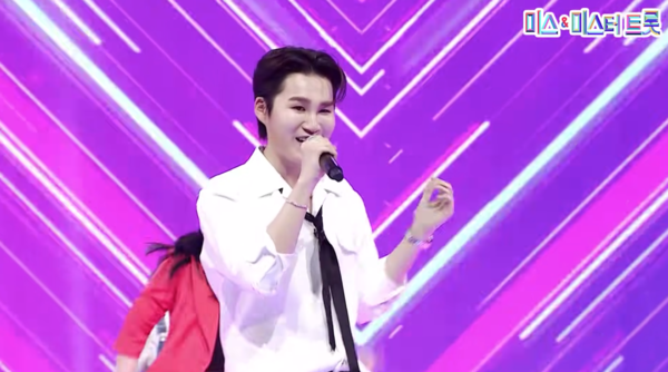 김희재의 '대시' 무대 영상 중에서 [사진=미스 앤 미스터 트롯]