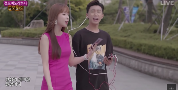 가수 임영웅과 공소원이 부른 '당신이 좋아' 중에서 [사진=공소원 유튜브]
