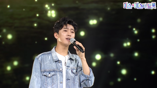 이문세의 '휘파람'을 부르는 임영웅 [사진=미스 앤 미스터 트롯]
