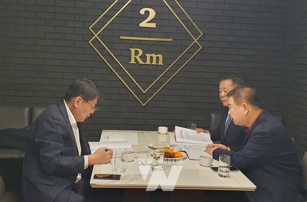 강종만 영광군수, 국고예산 확보 막판 '총력전' (서삼석 예결위원장 면담)