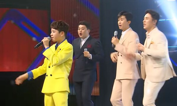 톱7 '날 보러 와요' 랩을 담당한 정동원 [사진=미스 앤 미스터 트롯]