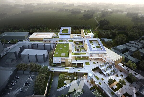 벌교복합문화센터 조감도(벌교읍 문화복합센터는 올해 연말 착공해 2026년 상반기 준공을 목표)