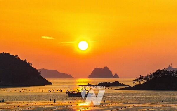 해넘이 해맞이 명소(진도 세방낙조)