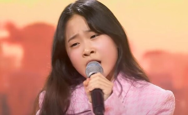 김다현이 부르는 '바람의 여인' [사진=미스 앤 미스터 트롯]