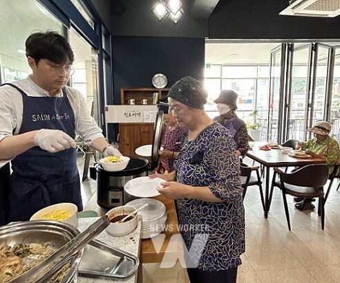 지역혁신공모사업 성과평가 우수사례(2023 목포시 목원동 어르신 무료급식)