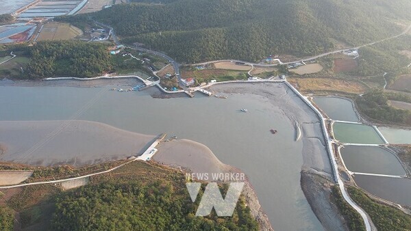 신안군 장산면 앤두·막금항 전경