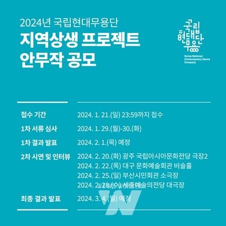 2024 지역상생 프로젝트 공모 포스터