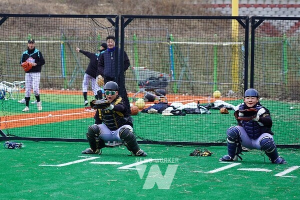 전지훈련- 목포시 목포야구장 청소년 야구팀