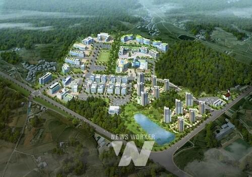 남구도첨산단 조감도