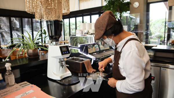 노인일자리(목포이랜드노인복지관 시장형 시니어바리스타)