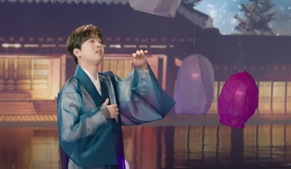 가수 이찬원의 '풍등' 뮤직비디오 중에서 [사진=이찬원 공식 유튜브]