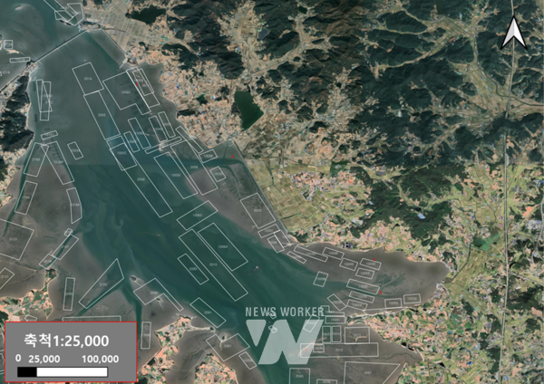 함평군, '2024년 청정어장 재생사업' 신규 대상지 공모 선정 (사업대상지 위치도)