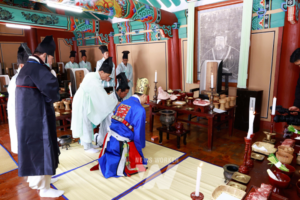 2023년 춘기 석전대제 사진(능주향교)