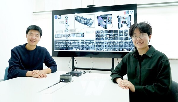 (왼쪽부터) GIST 기계공학부 김표진 교수, 숙명여자대학교 강수영 제1저자