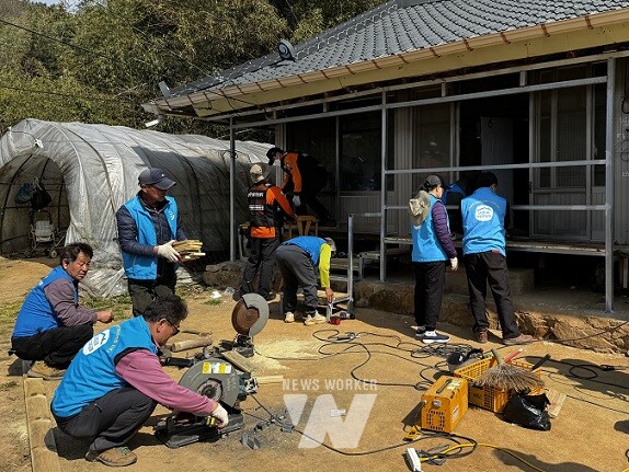 월야면 우리동네 복지기동대 봉사활동