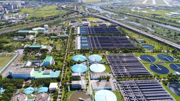 제1하수처리장 전경