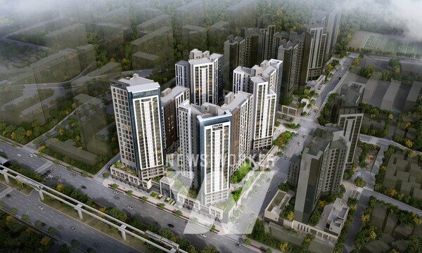 대구 범어 아이파크 조감도