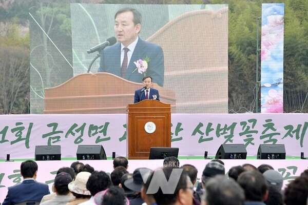 제1회 금성면 고비산 산벚꽃축제
