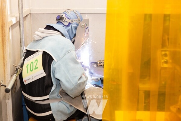 대회 참가 중인 선수들