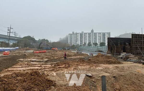 자연재해 위험 개선지구 정비사업-우수저류지 시설(나주)
