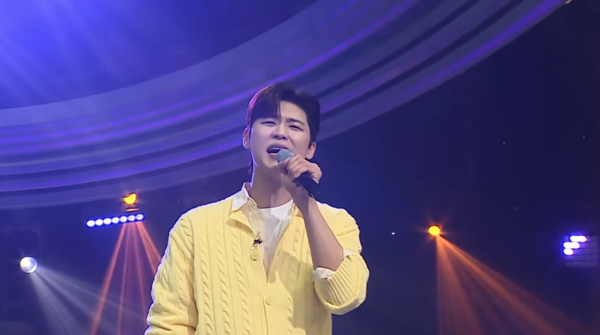 가수 박지현의 '만약에' 무대 중에서 [사진=미스 앤 미스터 트롯]