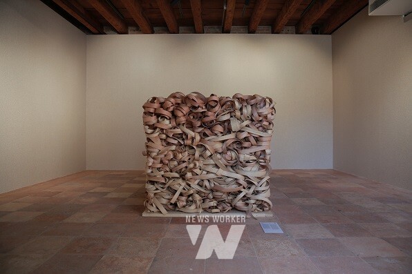 Every Island is a Mountain. 2024. Installation view. Courtesy of Arts Council Korea. Photo Park Jimi