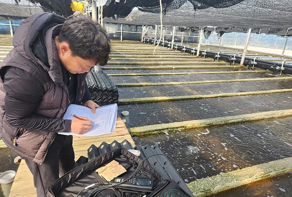 양식 매뉴얼- 환경조사(전복 종자배양장)