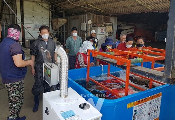 종자소독(온탕)