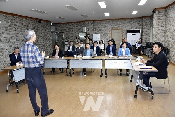 환경복지위원회 현장방문(광주외국인주민지원센터)