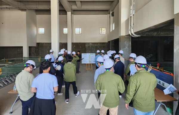 함평군 설계 시공 관리감독 연찬회 관내 주요사업 현장방문