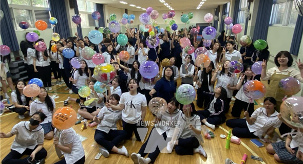 동구 인문학당, 학생들 제작한 ‘인권풍선’... 6월 동구 인문축제서 날린다 