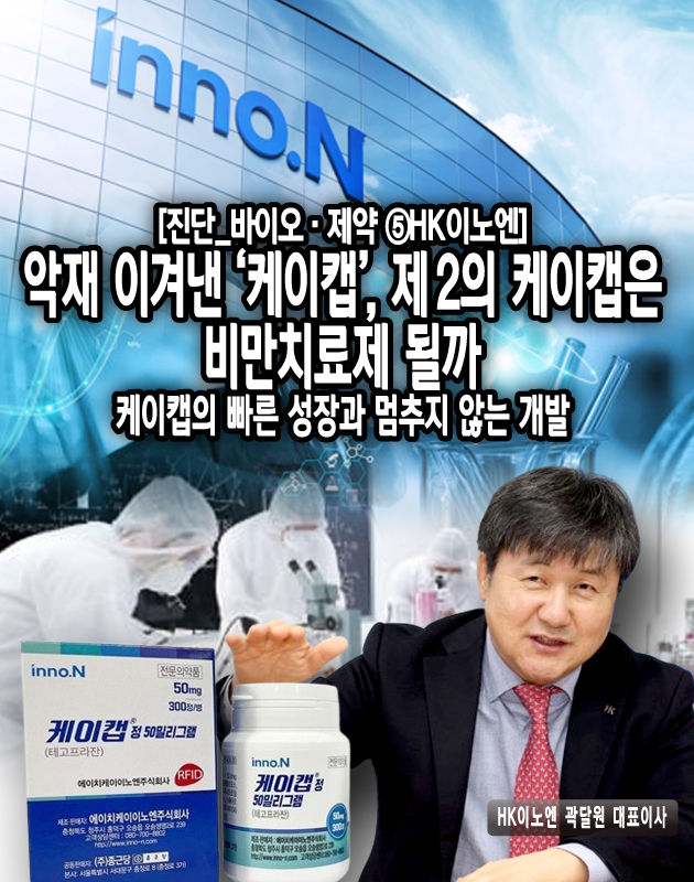 한국MSD와의 가다실9 등의 판권 계약이 종료되어 광동제약으로 넘어감에 따라 매출 타격이 있을 수 있다는 전망이 나왔으나 케이캡의 약진 속 오히려 1분기 매출은 증가하였다. 가다실9의 23년 매출은 834억 원으로 전체 매출액의 10.1%를 차지하였다.이러한 와중에 HK이노엔은 또 다른 도전을 준비하고 있다. 해외에서 인기를 끌고 있는 비만치료제 위고비의 등장이 국산 비만치료제 개발 경쟁을 불러옴에 따라 한미약품, 유한양행 등 국내 제약사들이 임상시험을 추진 중에 있다. 이러한 상황 속에 최근 HK이노엔이 중국 바이오 기업 사이윈드로부터...[본문 중에서]