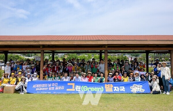 세계환경의 날 맞이하여 순천시자원봉사센터 해양정화활동 실시