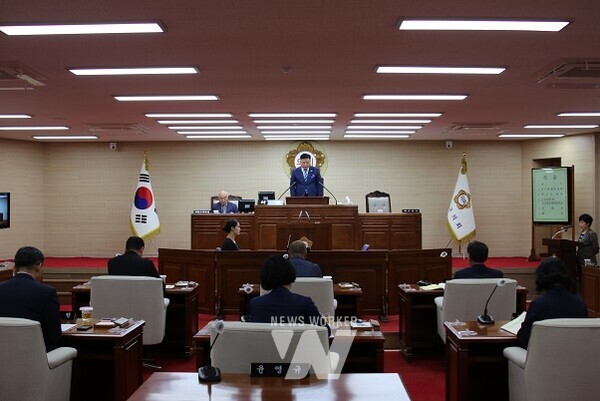 성군의회 제267회 곡성군의회 제1차 정례회 개회