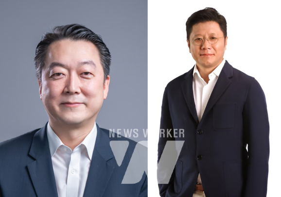 (좌)정형권 (주) 지마켓 대표이사, (우) 최훈학 (주)SSG닷컴 대표이사