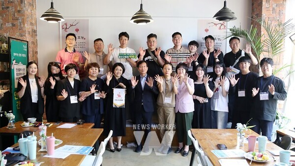 광산구 골목상권 활성화 현장 소통-수완나들목 상인회 민생 소통 간담회