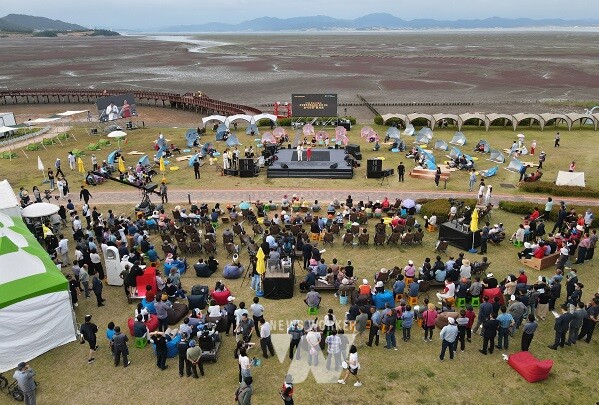 축제 주 무대 전경