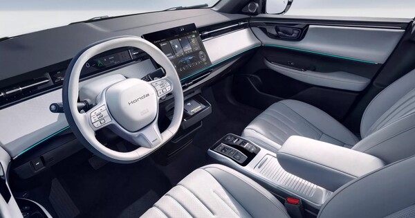 둥펑혼다 이엔에스2의 인테리어 [사진=둥펑혼다 공식 홈페이지]