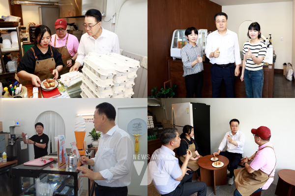 청년 대표 사업장 방문