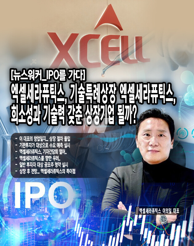 어찌 보면 파두사태를 지켜본 투자자들이 기술상장특례의 절차를 밟고 있는 엑셀세라퓨틱스를 향해 ‘실적 부풀리기’ 우려를 내비치는 것은 자연스러운 심리다. 이 대표 역시 이를 의식한 듯, “자사는 기술특례상장을 위한 기술성 평가에서 A·BBB 등급을 획득하며 세포 맞춤형 배지 개발 플랫폼인 ‘엑스포트(XPorT)’의 기술력을 검증받았다”고 밝혔고 주관사인 대신증권은 엑셀세라퓨틱스 일반 청약자에게 환매청구권을 부여하기로 하면서 파두사태와 같은 우려를...[본문 중에서]