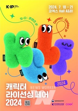 캐릭터 라이선싱 페어 2024 포스터