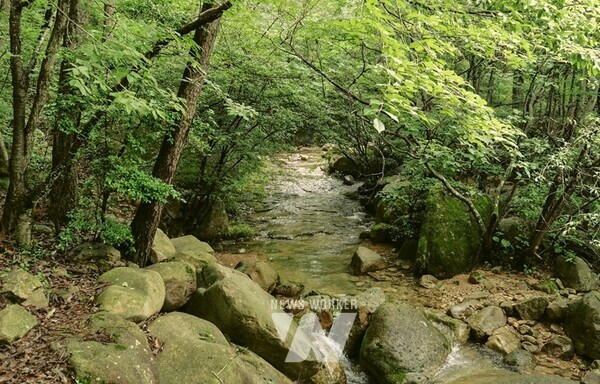 월출산 경포대 입구